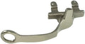 WRS 1-1/2' Right Handle Angle Base Cam Handle with Pole Hole - White Bronze