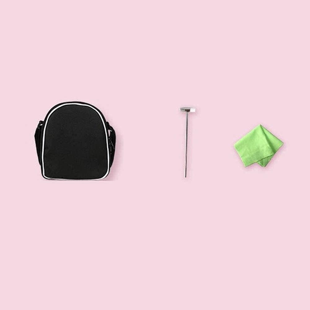 Kalimba Thumb Piano Portable Finger Piano Finger Thumb Piano Mini Thumb Piano 17-Key Finger Finger Pianowood Multi-Select Tuner Hammer Carrying Bag Wipes Suitable(Color:Pink;Size:Cat)