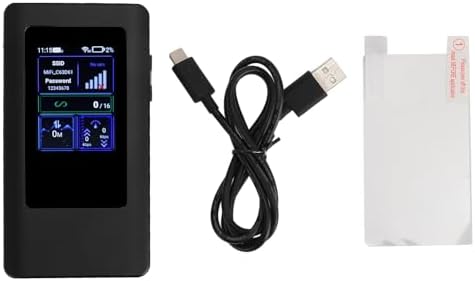 5G Mobile Hotspot, Support 16 Devices 4G LTE USB Portable Router, Up to 2.5Gbps Pocket Mobile Hotspot with SIM Card Slot, Not Suitable for The North America Region