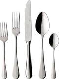Villeroy & Boch La Coupole Collection 40-Piece Flatware Set, 18/10 Stainless Steel, Service for 8