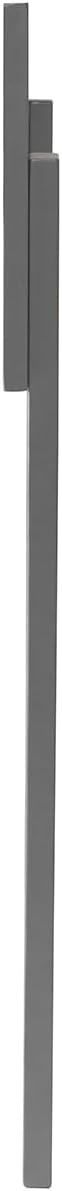 AFI, Orlando King Adjustable Modern Solid Wood Panel Headboard, Grey