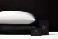 2 Pack Silk Pillowcase for Hair and Skin - 22 Momme Mulberry Silk - Charmeuse Weave - Envelope Closure - Queen Size - White