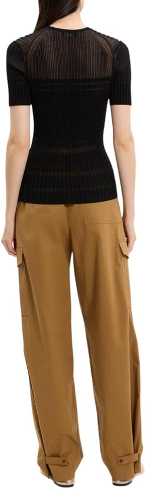 Theory Women's Sheer Stripe T