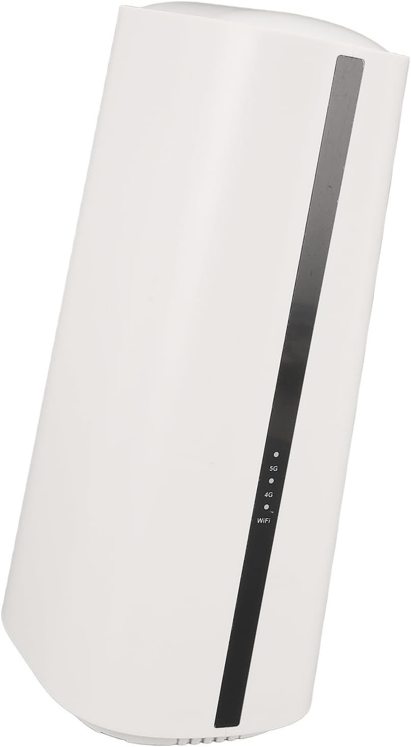 5G Internet Router Full Band Gigabit Dual-Band WiFi Router for Home & Office Use, Compatible with US Plug, White Shell