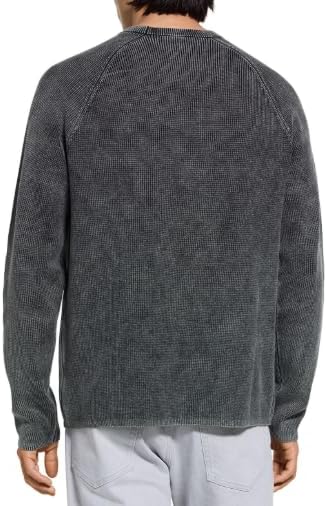 Theory Men's Washed Crew Neck Sweater