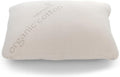 Naturepedic Organic Latex Pillow - Queen Bed Pillow with Medium Comfort - Luxury Pillow with Adjustable Fill for Comfortable Sleeping, Back Support and Neck Pain Relief