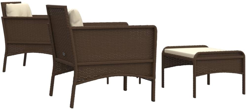 5 Piece Patio Lounge Set with Cushions Brown Poly Rattanqueen Bed Frame with headboard Queen Size Bed Frame King Size Bed Frame King Platform Bed Frame Metal Bed Frame Queen Size