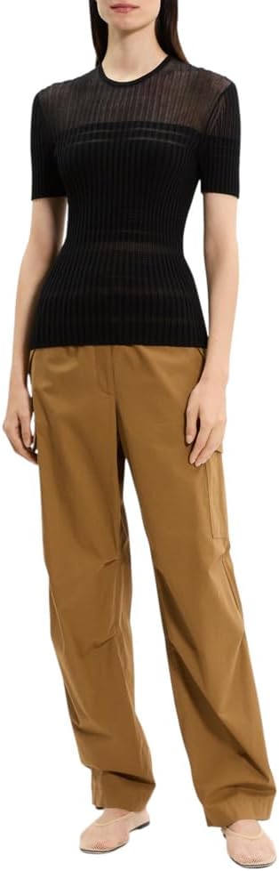 Theory Women's Sheer Stripe T