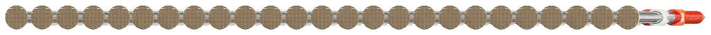 Simpson Strong-Tie S11A237KJT 20–22° Plastic Strip, Casing Head, Ring-Shank Nail — 2-3/8 in. x 11 ga. Tan (1000-Qty)