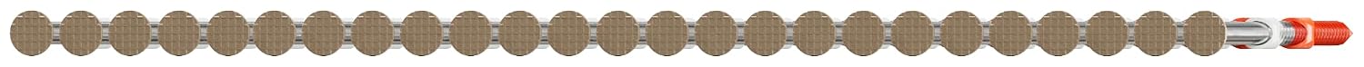 Simpson Strong-Tie S11A237KJT 20–22° Plastic Strip, Casing Head, Ring-Shank Nail — 2-3/8 in. x 11 ga. Tan (1000-Qty)