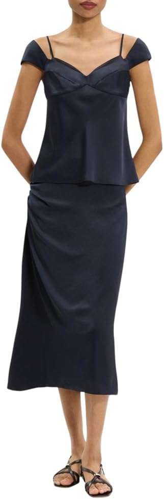 Theory Women's Ss Peek Cami Top