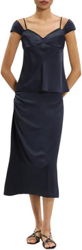 Theory Women's Ss Peek Cami Top