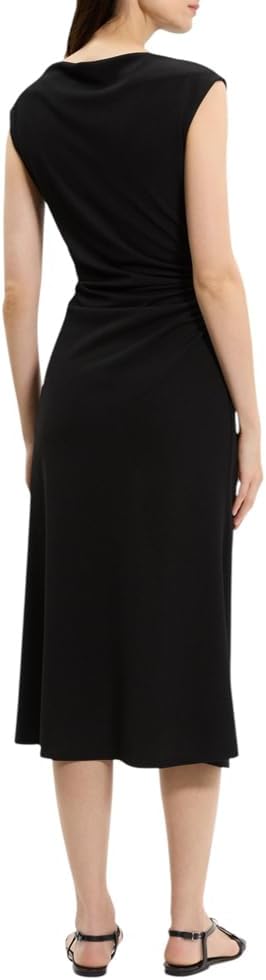 Theory Women's Boat Neck Drape Dress