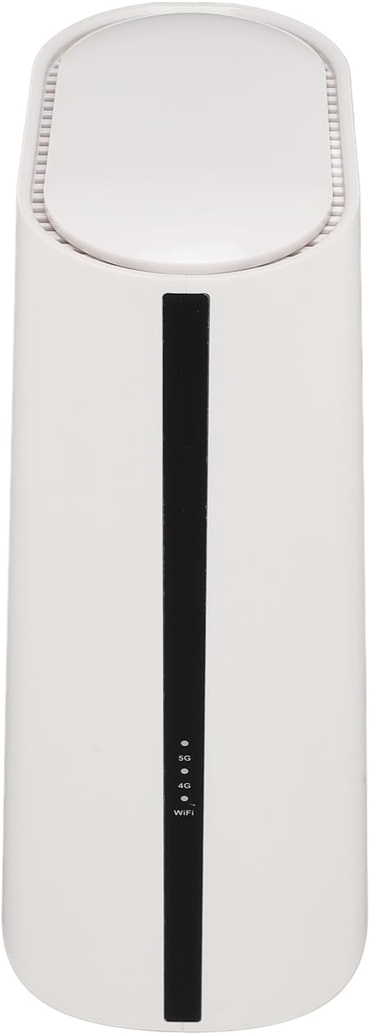 5G Internet Router Full Band Gigabit Dual-Band WiFi Router for Home & Office Use, Compatible with US Plug, White Shell