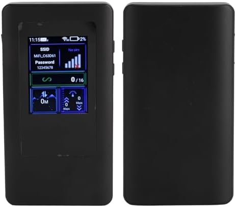 5G Mobile Hotspot, Support 16 Devices 4G LTE USB Portable Router, Up to 2.5Gbps Pocket Mobile Hotspot with SIM Card Slot, Not Suitable for The North America Region