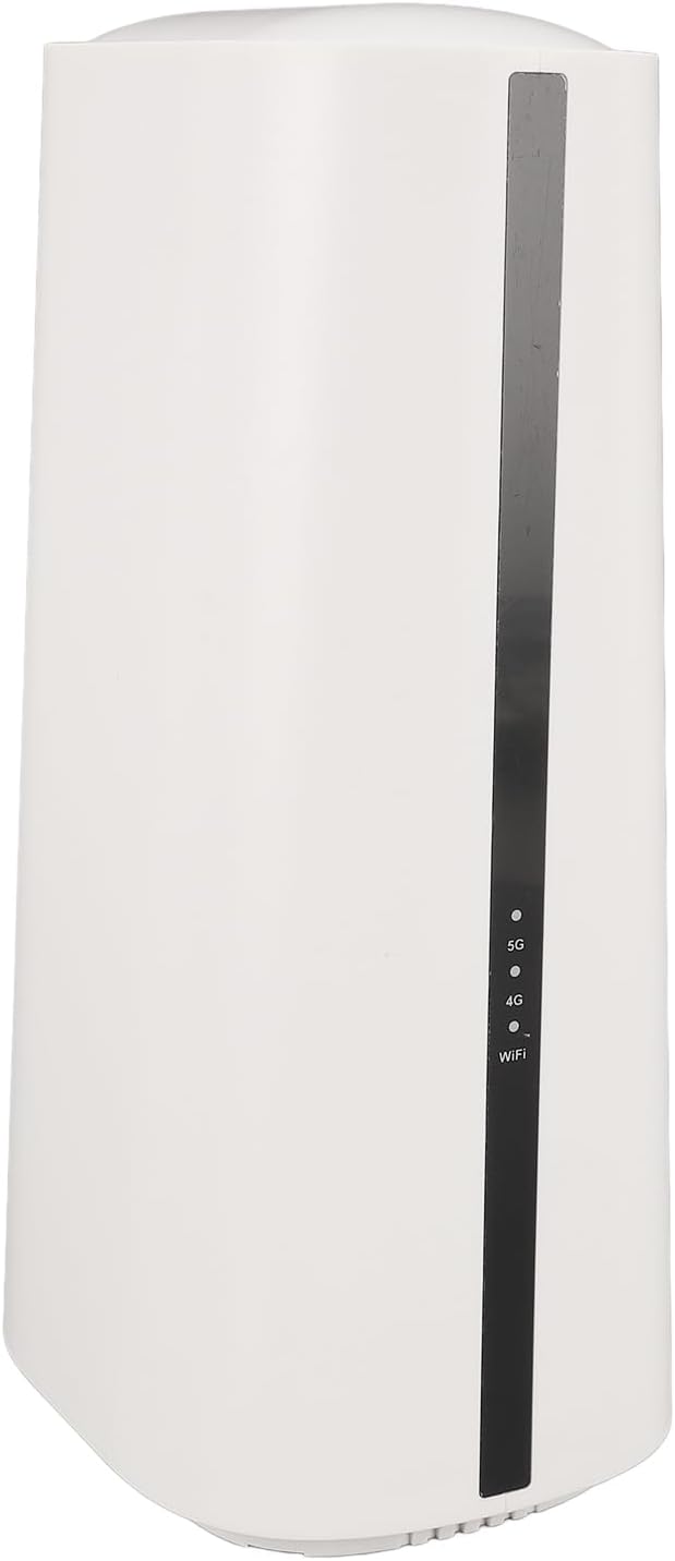 5G Internet Router Full Band Gigabit Dual-Band WiFi Router for Home & Office Use, Compatible with US Plug, White Shell