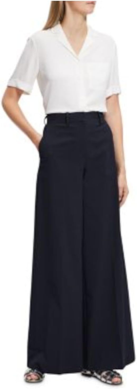 Theory Women's High-Waisted Seer Wide Trouser