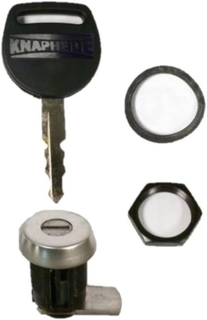 Knapheide 26109819, Set of (6) Replacement Lock & Key Kit for Slam Latches, Key Code 0001