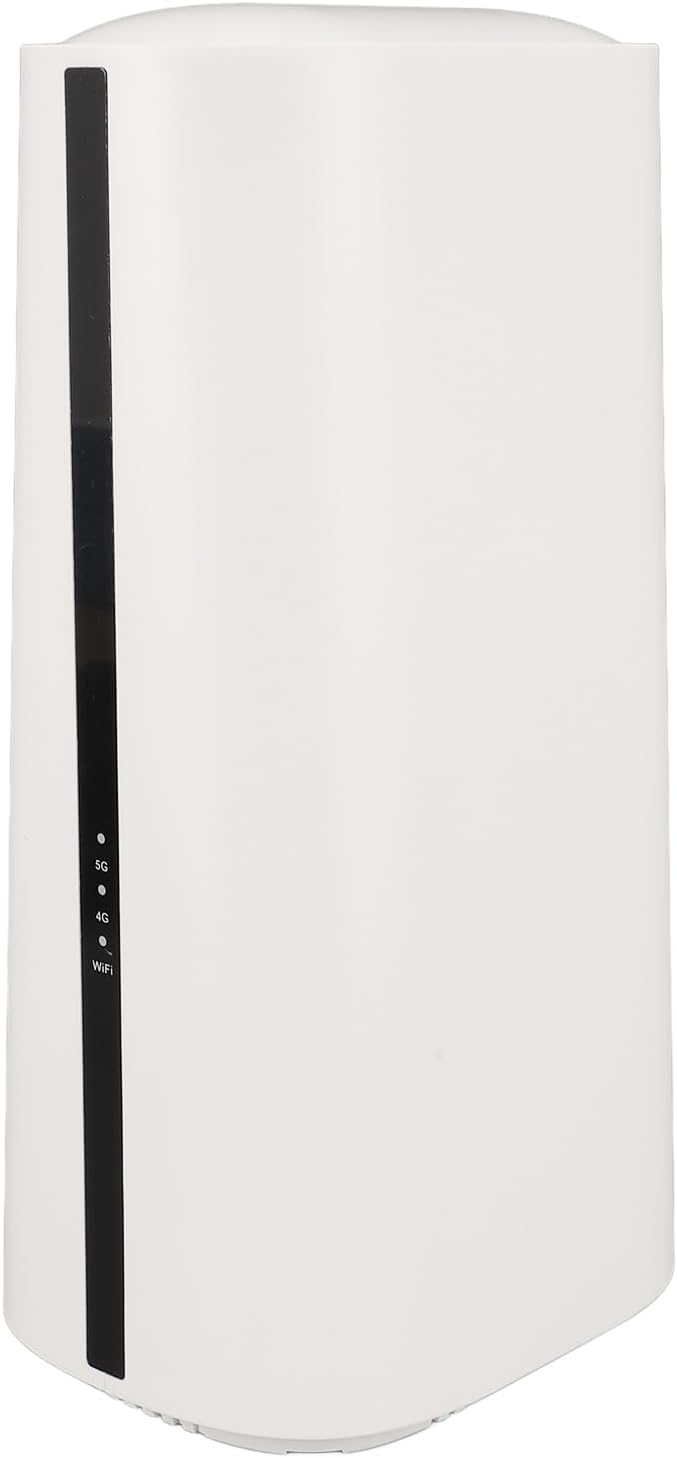 5G Internet Router Full Band Gigabit Dual-Band WiFi Router for Home & Office Use, Compatible with US Plug, White Shell
