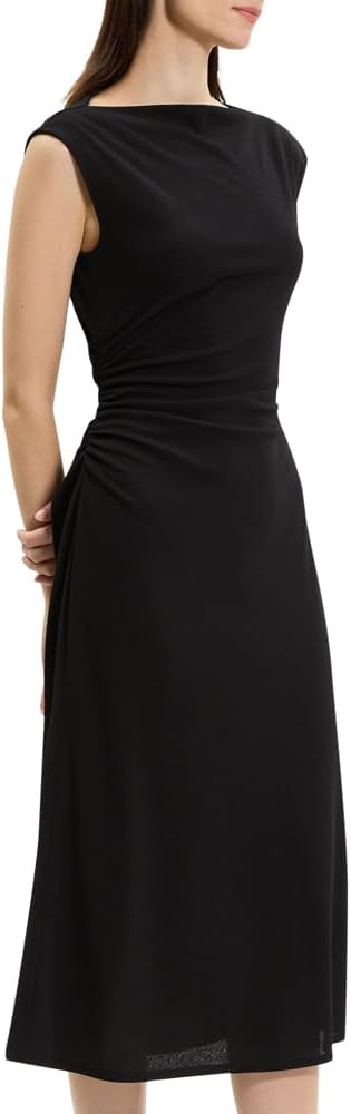 Theory Women's Boat Neck Drape Dress