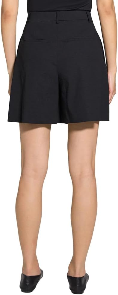 Theory Women's Linen Pleated Short