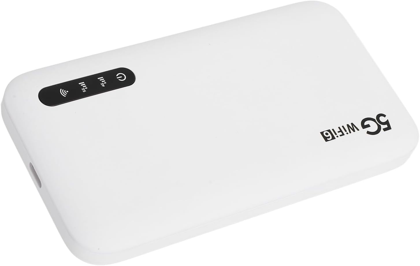 5G Wi Fi 6 Mobile Hotspot Router, 2.4/5.8GHz Band Portable Wi Fi Device, 5G Modem with SIM Cards Slot, Up to 16 Devices, IP67 Water, for Phone Tablet