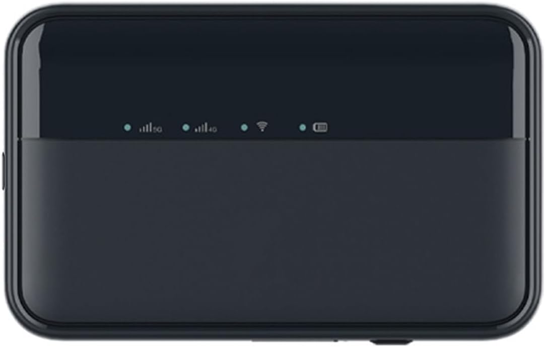 5G Mobile Hotspot, WiFi 6 2.4GHz 5.8GHz Dual Band Portable Router with Sim Card Slot, 16 Devices Share, 10000mAh Large Battery, Pocket Hotspot for Travel