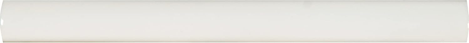 MSI Whisper White 5/8 in. x 6 in. Quarter Round Molding Glazed Porcelain Wall Tile for Bathroom, Kitchen Backsplash, Accent Wall Tile, and Shower Wall Tile