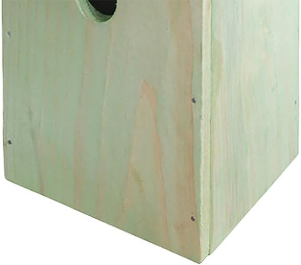 Esschert Design Build It Yourself Bird House Kits, Club Pack of 4 Wooden DIY Bluebird and Wren Houses with Precut Panels, Nails, Glue and Hammer, Kids Craft and Nature Project