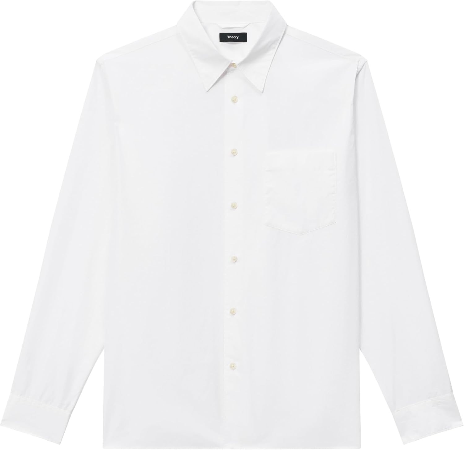 Theory Men's Weekend Shirt in Fluid Cotton