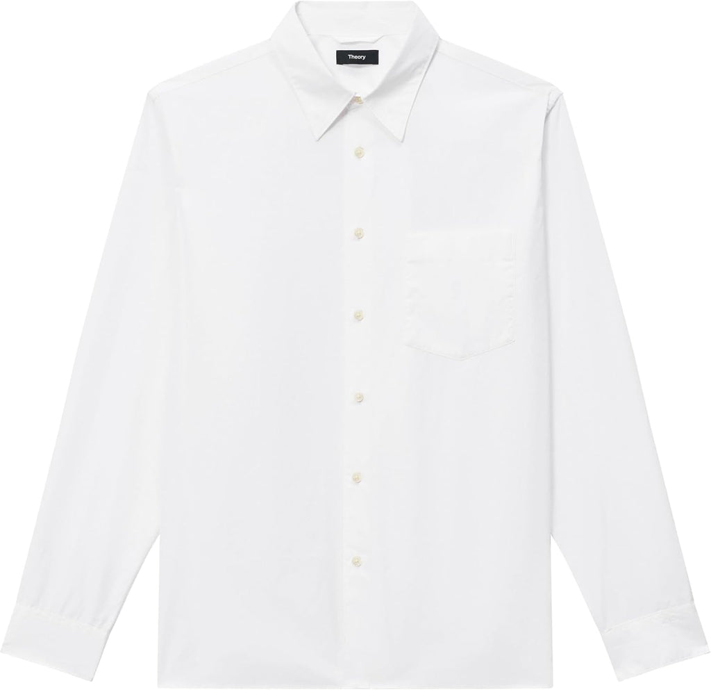 Theory Men's Weekend Shirt in Fluid Cotton