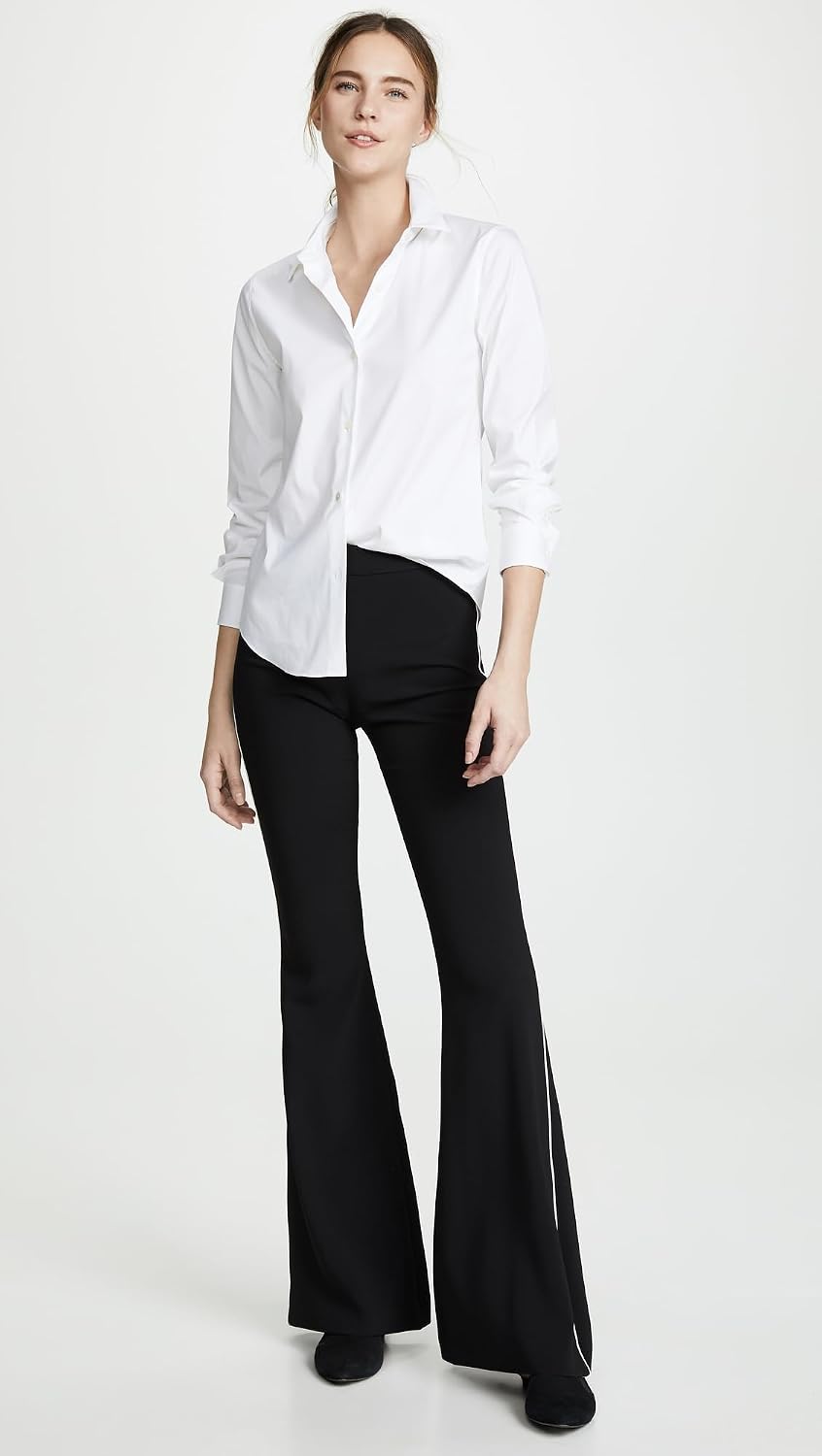 Theory Women's Luxe Tenia Button Down Blouse