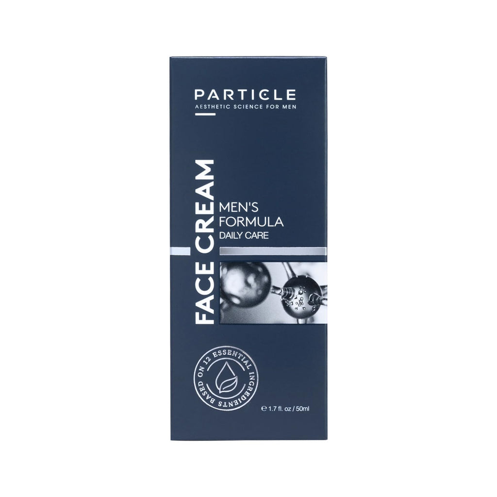 Particle 6-in-1 Face Cream for Men, Men's Daily Hydrating Moisturizer with Vitamin C, Jojoba Oil, Vitamin E & Hyaluronic Acid, Skin Care Routine, Healthy Skin Support, Pack of 2, 1.7 FL OZ