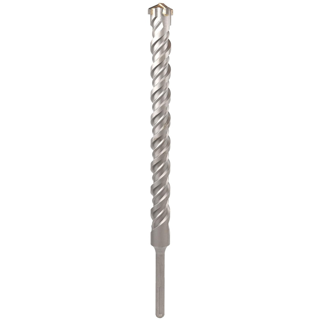 2 in X 24 in SDS MAX Bits, Rotary Hammer, Carbide, Masonry Drill Bits for Concrete, Stone and Brick, SDS MAX Hammer Double Flute, Concrete Drill Bit