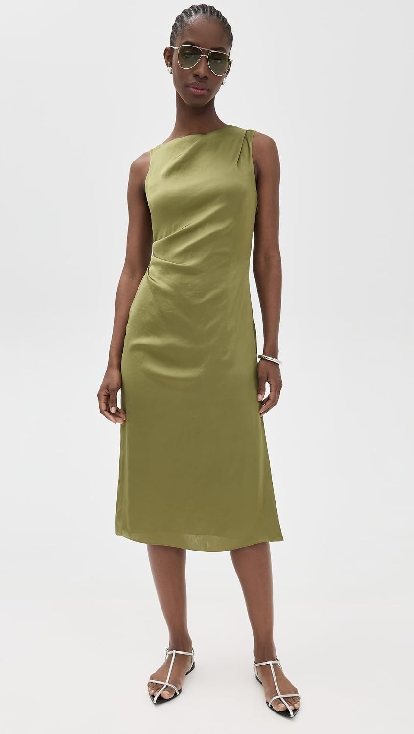 Theory Women's Shoulder Drape Dress