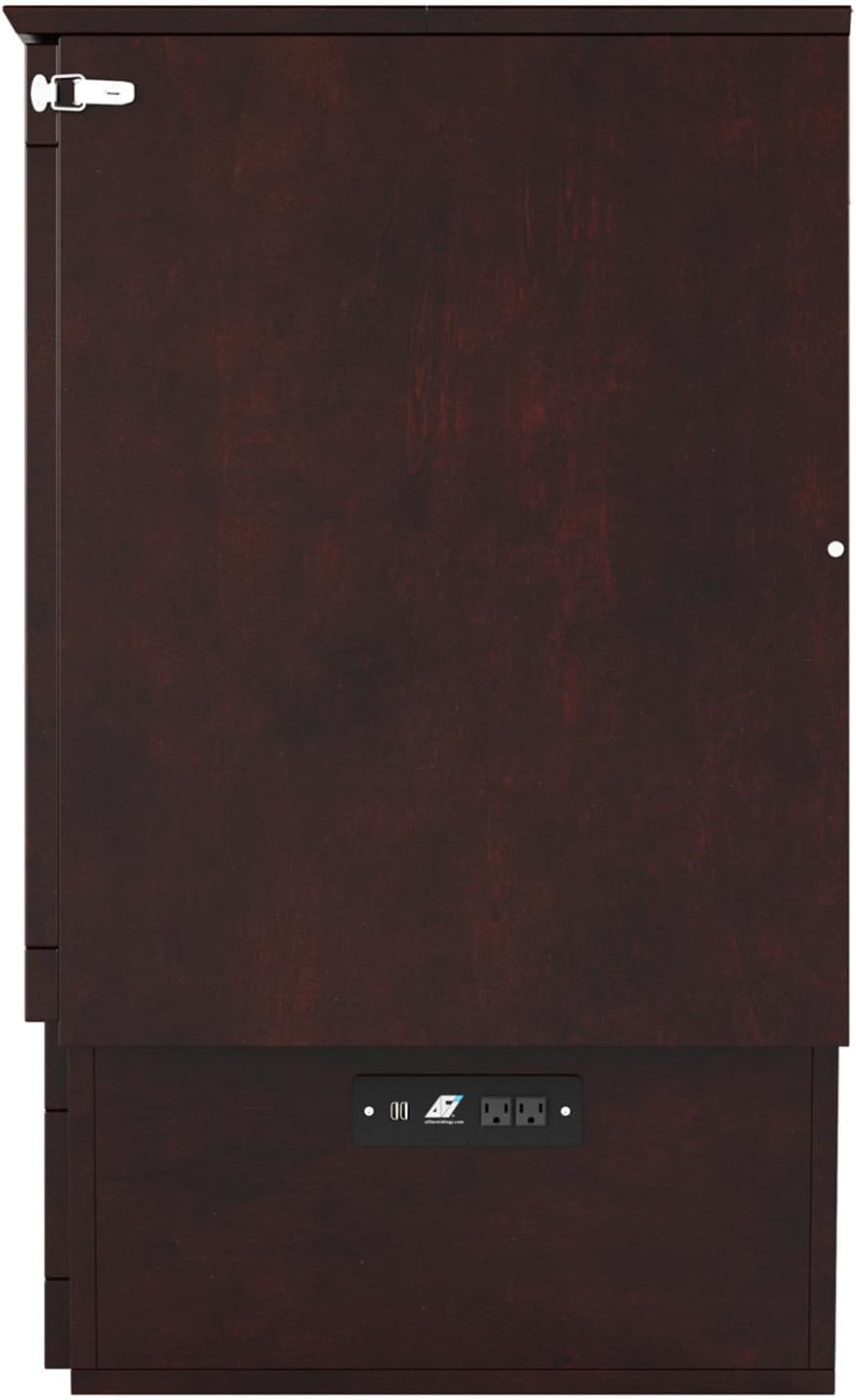 AFI Nantucket Murphy Bed Chest, Queen, Espresso