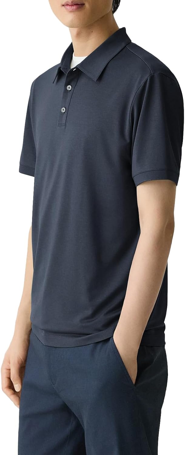 Theory Men's Noran Polo in Jersey Lyocell