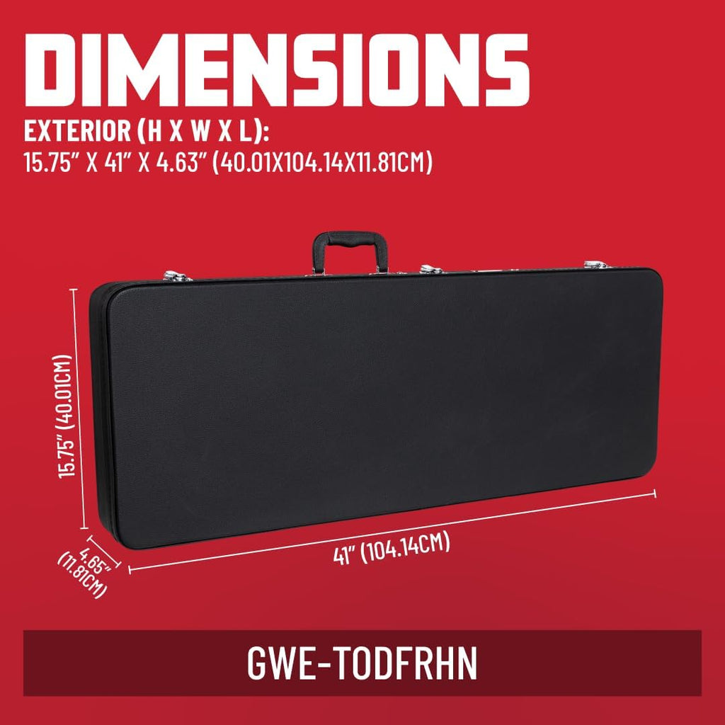 Gator Cases Hard-Shell Wood Case for the Ibanez Tim Henson TOD and FRH Nylon String Guitars; (GWE-TODFRHN)