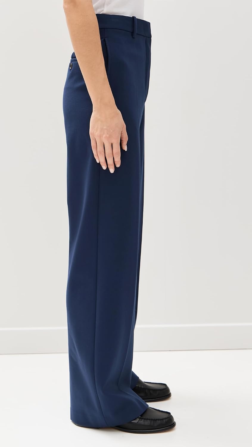 Theory Women's Classic Straight Knit Trousers