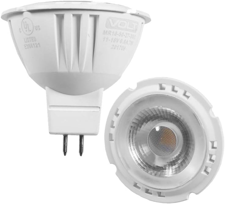 VOLT 20-Pack 12V Fat Boy Solid Brass Outdoor Spotlights (Bronze) with 5W 2700K Warm White 400 Lumen MR16 LED Bulbs for Low Voltage Landscape Lighting of Yard, Lawn, Garden, Patio, Trees & House