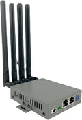 Dual Serial Port RS232 RS485 CPE Outdoor High-Speed Internet Access Card Dual Network Port 5G Industrial Router x 1 Set (Global Version + Glue Stick Antennas)