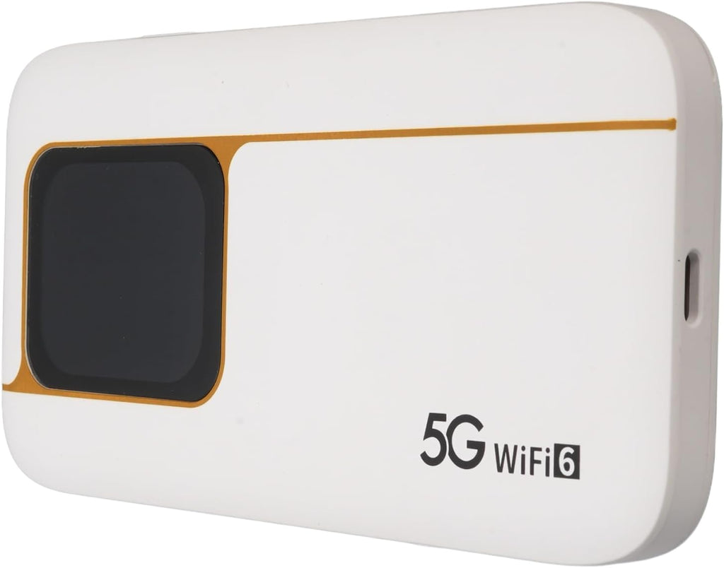 Estink 5G Mobile Hotspot with SIM Card Slot, Portable WiFi 6 Router 2.77Gbps Ultra High Speed 7100mAh Battery IP67 for Travel Home Gaming