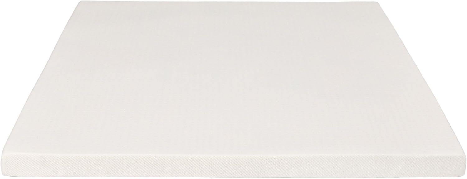 Pure Green Natural Latex Mattress Topper w/Luxury Cover - Medium Firmness - 3 Inch - Cal King Size (GOLS Certified Organic)