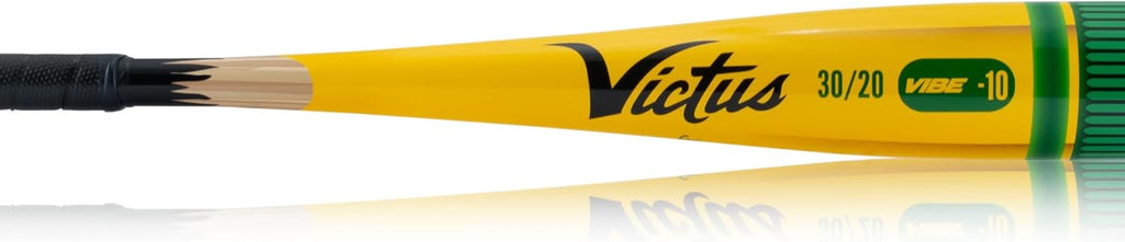 Victus Vibe Pencil Baseball Bat, 2 5/8' Barrel, -10 Drop, USA Baseball Certified