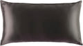 slip King Pure Silk Pillow Case - 100% Pure 22 Momme Mulberry Silk - King Size Standard Pillow Case -Anti-BedHead, Anti-Sleep Crease, Charcoal (20' x 36')