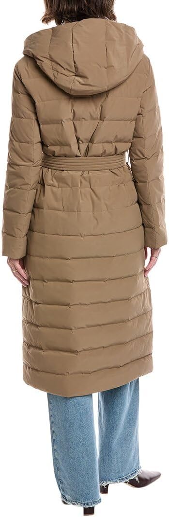 Theory Womens Double Puffer, M, Brown