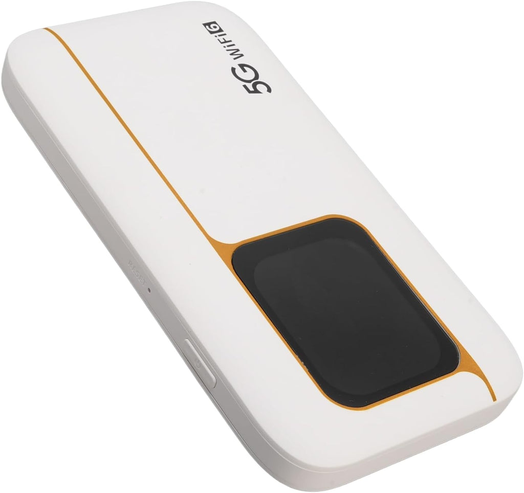 Greensen 5G Mobile Hotspot, with Sim Card Slot Portable WiFi 6 Router 2.77Gbps Ultra High Speed 7100mAh Battery IP67 Supports 16 Devices for Travel Home Gaming