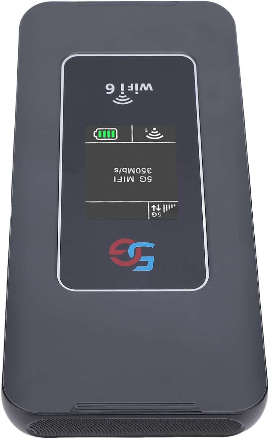 5G WiFi Mobile Hotspot, High Speed Dual Band 4G LTE WIFI6 Router with SIM Card Slot, 32 Connected Devices, 8000mAh Battery, for Travel