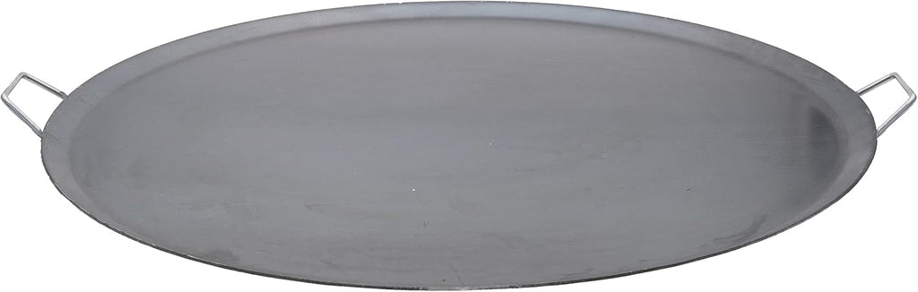 Fiesta Brands Extra Large Comal Para Tortillas Grandes Redondo for Tortillas y Quesadilla Carbon Steel Heavy Duty Metal Handle (25 In)