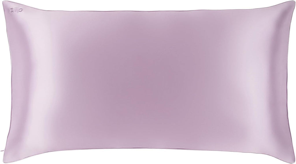 slip King Pure Silk Pillow Case - 100% Pure 22 Momme Mulberry Silk - King Size Standard Pillow Case - Anti-Aging, Anti-BedHead, Anti-Sleep Crease, Wildflower (20' x 36')